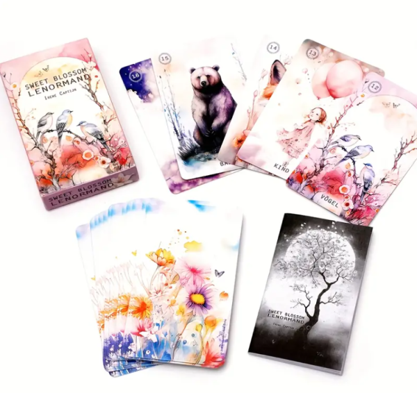Sweet Blossom Lenormand – Deutsches Lenormand Deck mit Blumen